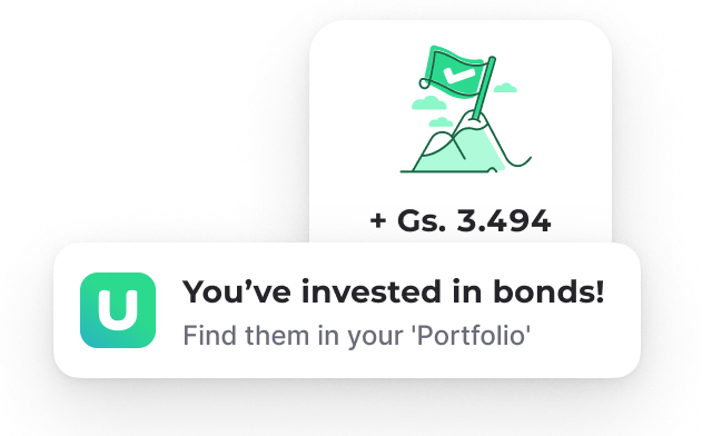 Flag on mountain symbolizing stability and secure bond investments