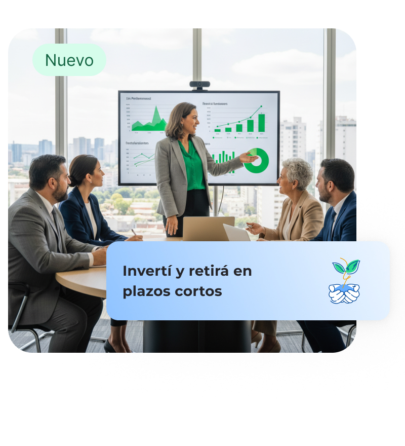 Equipo profesional analizando inversiones para fondos mutuos